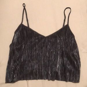 Victoria secret shiny crop top